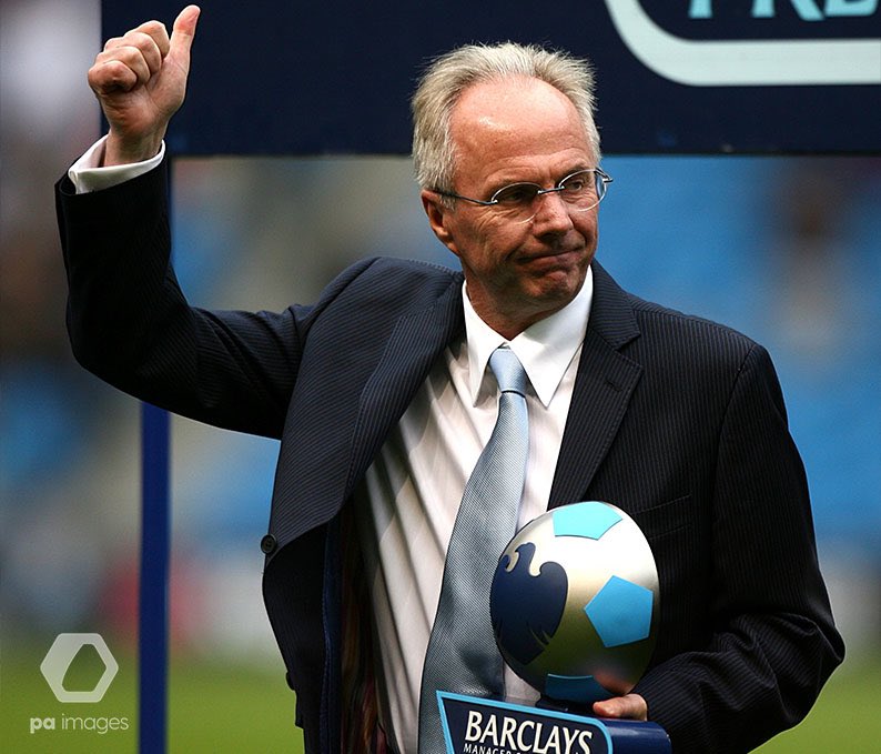 ThisIsFG_'s tweet photo. Sven Goran Eriksson gave me and my friends memories we won’t forget whilst managing us, love him and wish him well 😢💙 https://t.co/Nj3snO7AGk