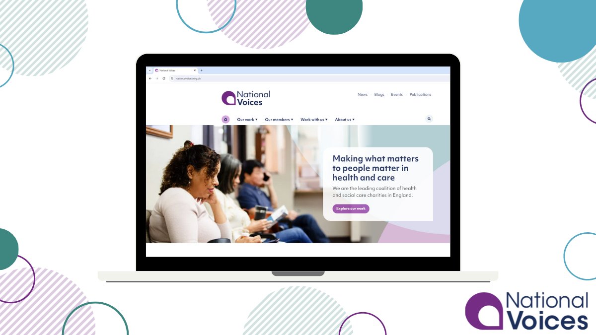 NVTweeting's tweet photo. Thread 🧵

At National Voices we are ringing in the new year with a brand new website! 💻 🎉

Check it out here 👇

https://t.co/EY9BsUMxmw https://t.co/lsVpXYte19