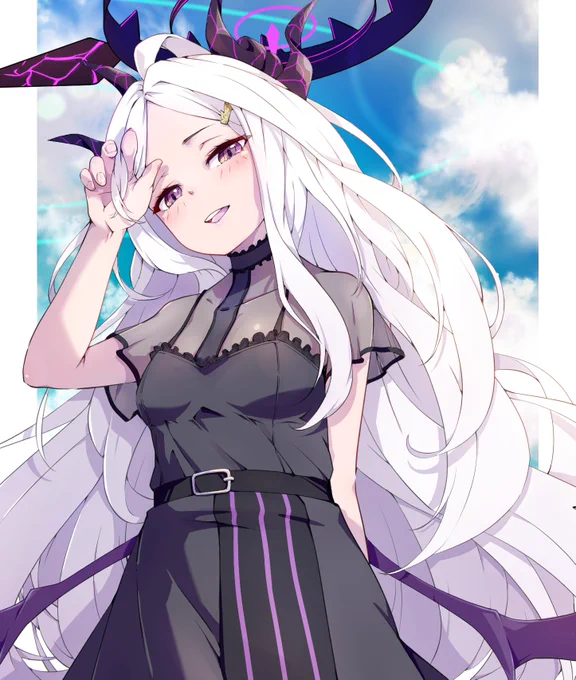 ヒナ(ドレス)です#ブルアカ 
