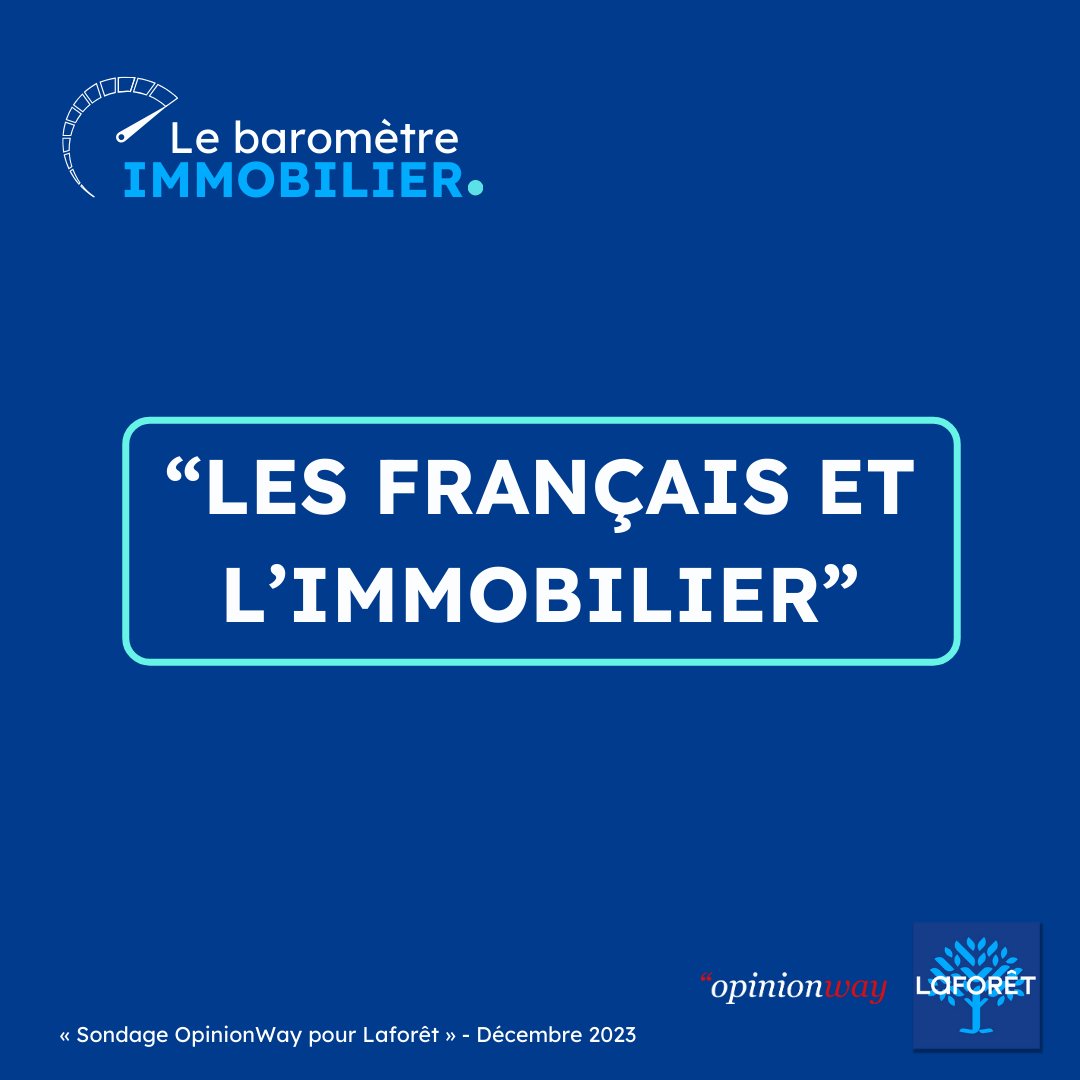 Quels regards les français portent-ils sur l’immobilier pour 2024 ?

Retrouvez notre baromètre trimestriel « Les Français et l’immobilier ».👉 bit.ly/les-français-e…

#laforetimmobilier #marchéimmobilier  #logement #economie #immobilier