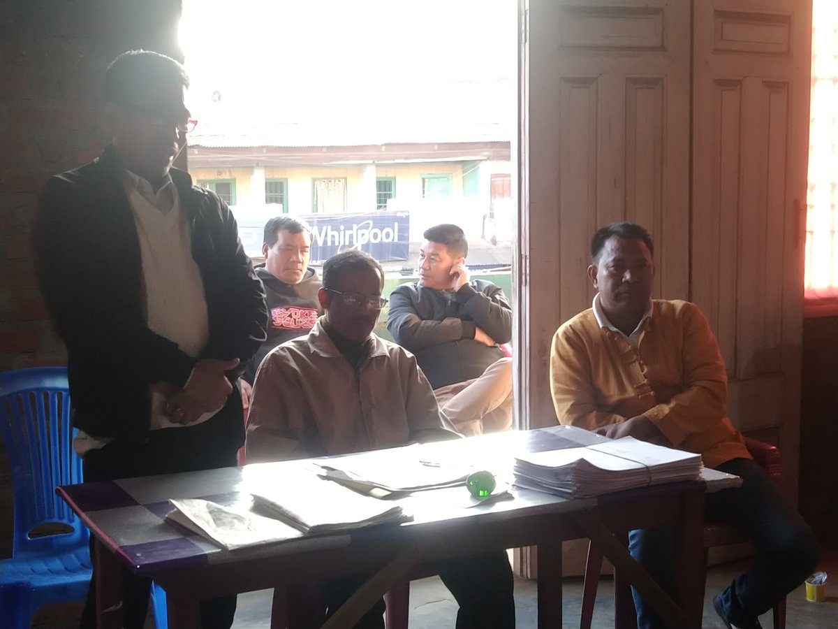 Kshetrimay77111's tweet photo. Meeting underway at BCC Kakching for Bharat Jodo Nyay Yatra 👍 https://t.co/lHngHWGNBn