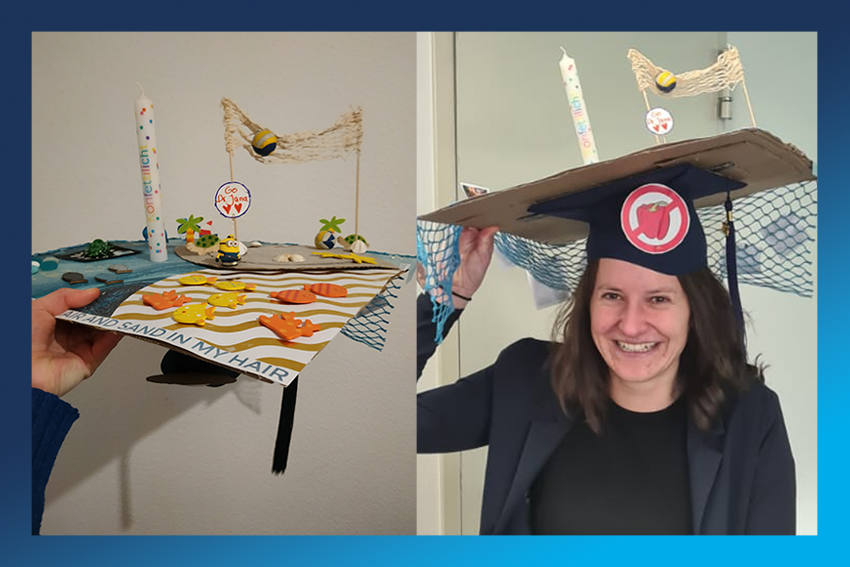 We are a young institute and still experiencing "firsts". Therefore: Congratulations to our very very first PhD, @JanaMassing , who had her disputation on “Dynamics of complex ecological communities” earlier this week. We are proud of you!