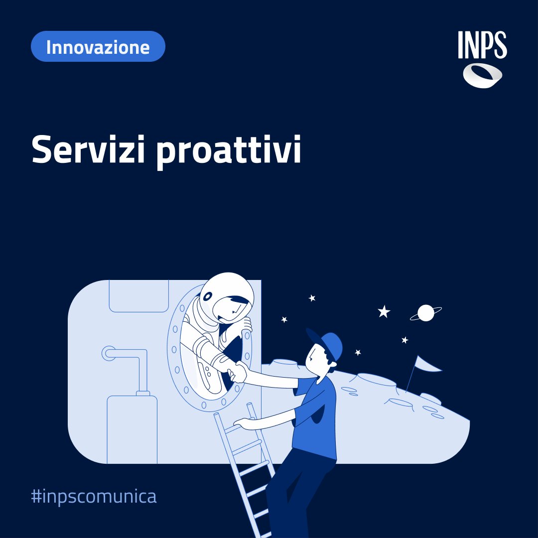 INPS_it's tweet photo. Vuoi scoprire nuovi #servizi o #informazioni utili?
📲 Aggiorna i #contatti in #MyINPS e aderisci ai #serviziproattivi #INPS.
Riceverai in automatico notifiche/sms relativi alle #prestazioni.
👉https://t.co/L4Q6IOnHZD
#InpsComunica #InpsInnova https://t.co/drxCz4MKa9