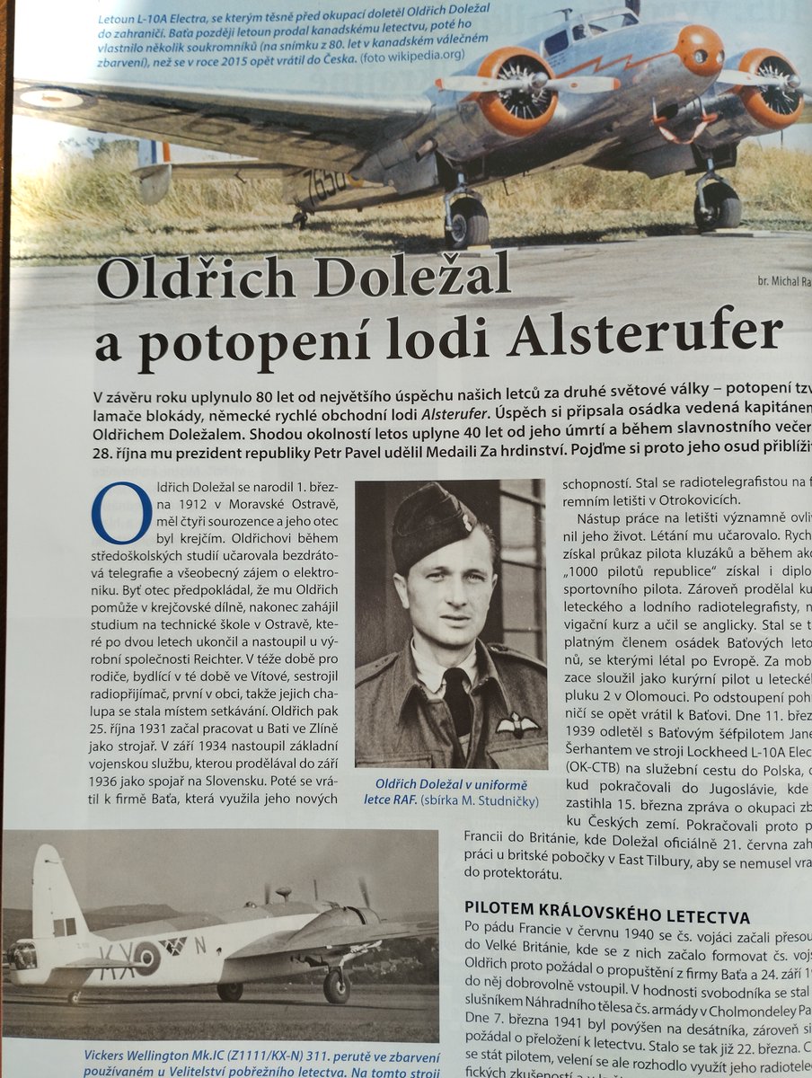 vacha_dalibor's tweet photo. V posledním legionářském Směru jsou zajímavé věci. Třeba akce ve Čkyni, kde jsem byl dekorován, a také článek o klucích z třistajedenáctky :)
#legie https://t.co/dKD5I9p1rx