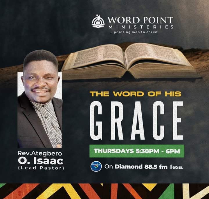 word2isaac's tweet photo. The Word of His Grace

On Diamond 88.5fm, Ilesa

This evening, 
OUR REALITIES IN CHRIST 4

You don't wanna miss it

Tune in with a friend

Pray for us! https://t.co/sE3v5FaYB2