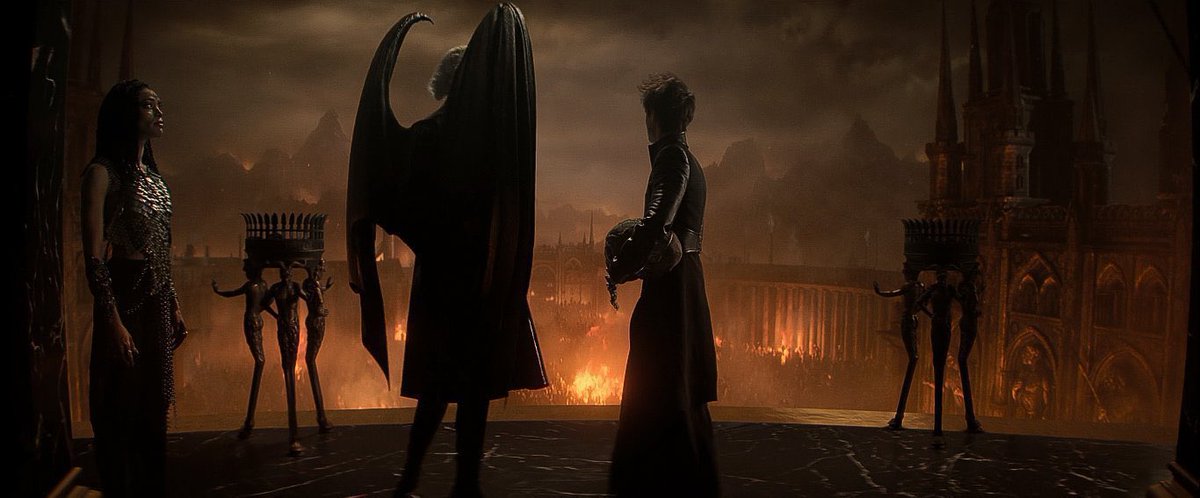 "𝐓𝐞𝐥𝐥 𝐦𝐞, 𝐋𝐮𝐜𝐢𝐟𝐞𝐫 𝐌𝐨𝐫𝐧𝐢𝐧𝐠𝐬𝐭𝐚𝐫. 𝐖𝐡𝐚𝐭 𝐩𝐨𝐰𝐞𝐫 𝐰𝐨𝐮𝐥𝐝 𝐇𝐞𝐥𝐥 𝐡𝐚𝐯𝐞 𝐢𝐟 𝐭𝐡𝐨𝐬𝐞 𝐡𝐞𝐫𝐞 𝐢𝐦𝐩𝐫𝐢𝐬𝐨𝐧𝐞𝐝 𝐰𝐞𝐫𝐞 𝐧𝐨𝐭 𝐚𝐛𝐥𝐞 𝐭𝐨 𝐝𝐫𝐞𝐚𝐦 𝐨𝐟 𝐇𝐞𝐚𝐯𝐞𝐧?” #TheSandman