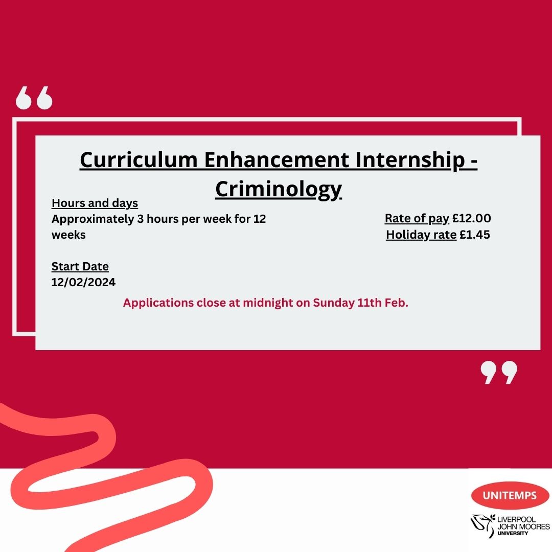 Unitemps Liverpool John Moores University tweet media