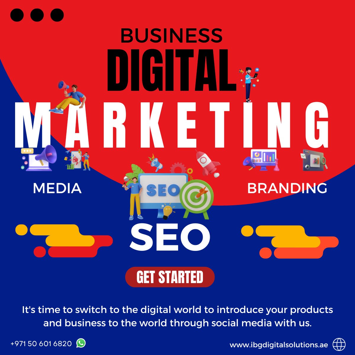 ibg_digital's tweet photo. Wondering how to elevate your brand's online presence? I

IBG Digital Solutions has the answer with advanced digital marketing, branding expertise, and SEO mastery to boost your success! 🌐 

#DigitalMarketing #Branding#SEO #IBGDigitalSolution https://t.co/vtZtChsDZg