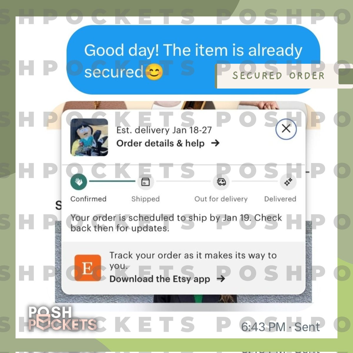 PoshPockets's tweet image. 🇺🇲 US PASABUY PH GO | #poshpockets_proof

[SECURED ORDER]
📍Item shown below is already secured via online.

Still open for pasabuy orders (US Physical/Online stores). 

For inquiries, please DM us📥
#us_pasabuy #pasabuy #etsy #merch #etsyfinds #etsysale