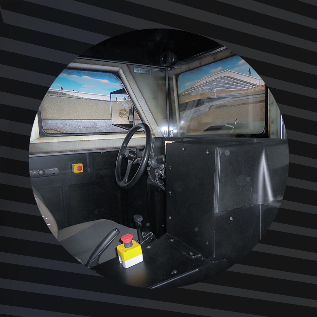 SIMFOR_ES's tweet image. SIMFOR LMV (vehículo multi-rol ligero)

El SIMULADOR DE CONDUCCIÓN LMV garantiza un entrenamiento realista y eficaz para los teatros operativos, con uno o más vehículos que interactúan entre sí en tiempo real y con la máxima seguridad.

📲 Contáctanos: simfor.net/contacto#simul…