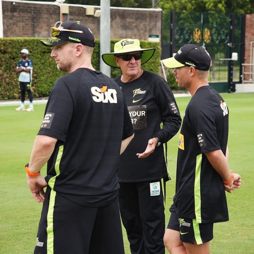 Good luck to Northern Knights Head Coach Simon Johnston as he has arrived in Sydney to work with the Sydney Thunder for the remainder of the Big Bash competition.

🌩️🏏💥