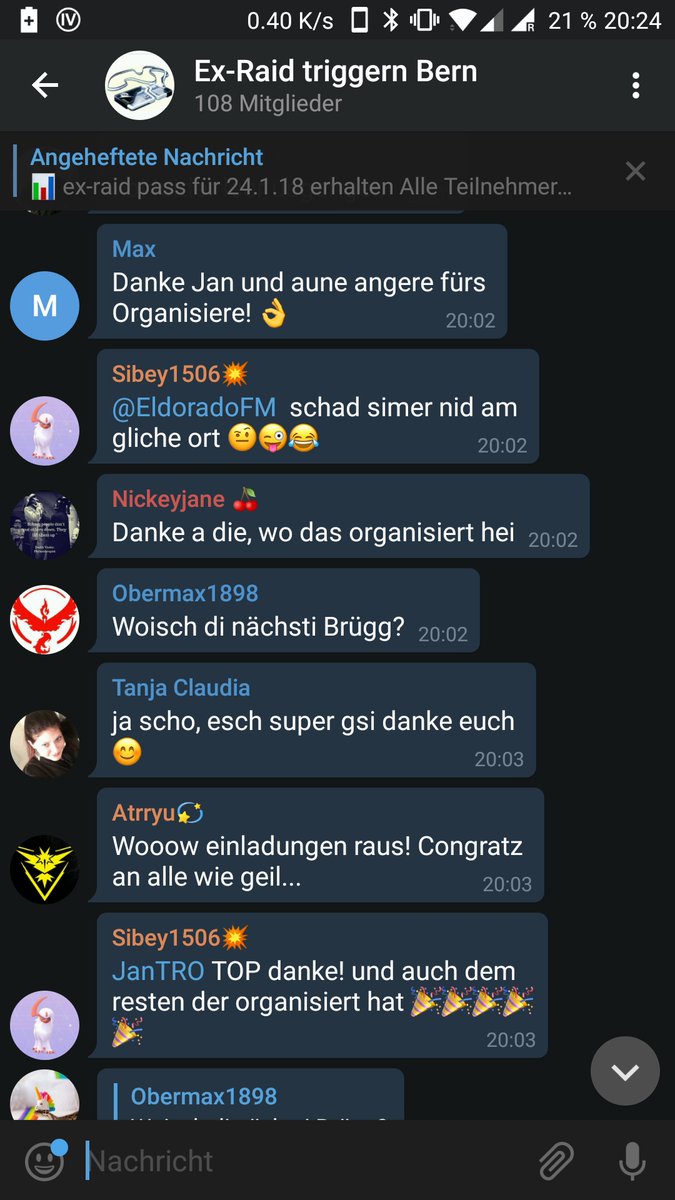 DaJanTRO's tweet photo. Offenbar wurden Ex-Raid-Pässe aus dem Spiel entfernt -RIP
2018 waren die ExRaid-Einladungen der Höhepunkt von Pokémon GO
Die gesamte Community traf sich zu Ex-Raids und Trigger-Raids gleichermaßen. Man half sich gegenseitig und feierte gemeinsam
#NianticFail #PokemonGO #ExRaid https://t.co/Hx84bYDFoJ