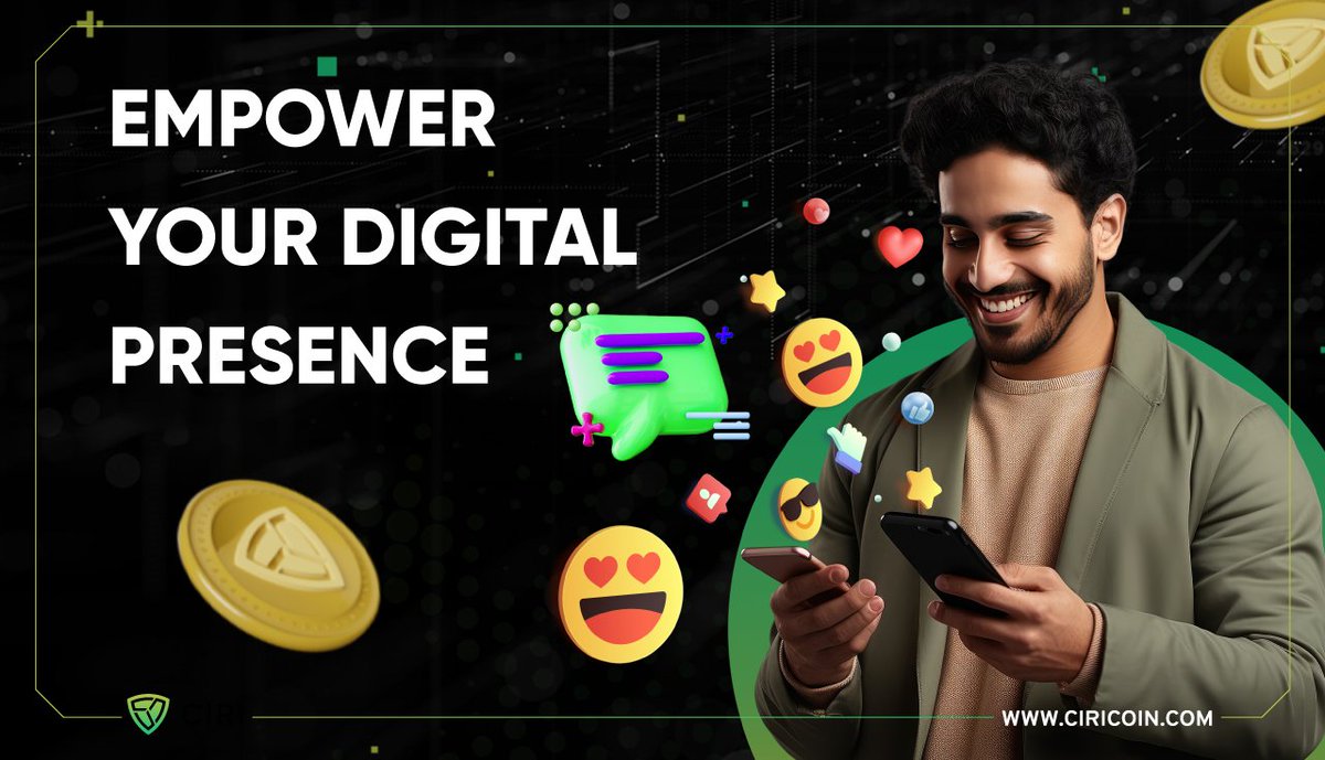 ciricoin's tweet photo. ๐ฑWith CIRI's decentralized technology, you are guaranteed a secure, community-driven social network.
๐กYour data remains under your control, protected from unauthorized access and tampering.
Check #CIRI now ๐https://t.co/gDay9jc1Tb
#CIRICoin #DecentralizedMessaging #CIRIApp https://t.co/SGgKq7C0S3