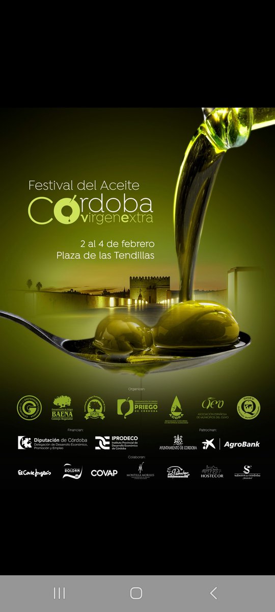 Córdoba Virgen Extra tweet media