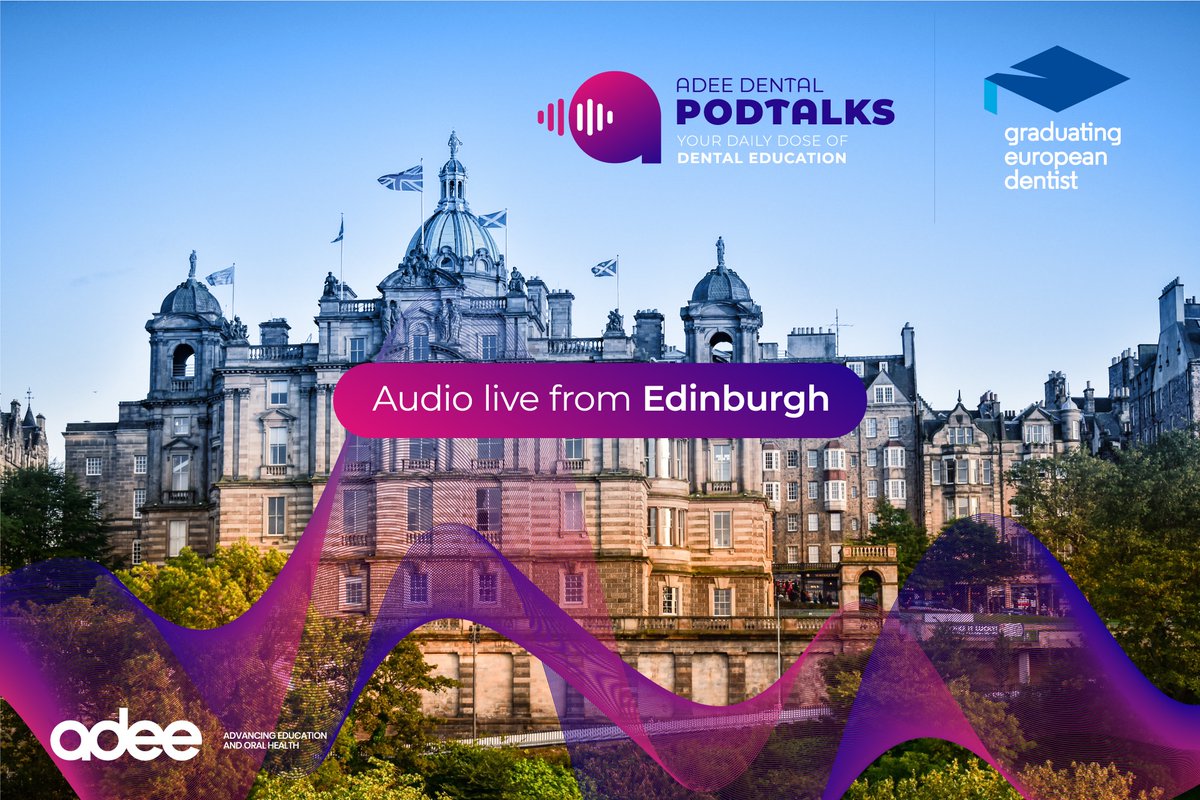 Exciting News! Tune in to our first Podtalk, recorded at the Royal College of Surgeons in Edinburgh. Gain exclusive insights into GED Taskforce discussions on the future of dental education. 🎙️🌐📢👉 adee.org/first-podtalk-… #ADEE #GEDTaskforce #DentalEducation