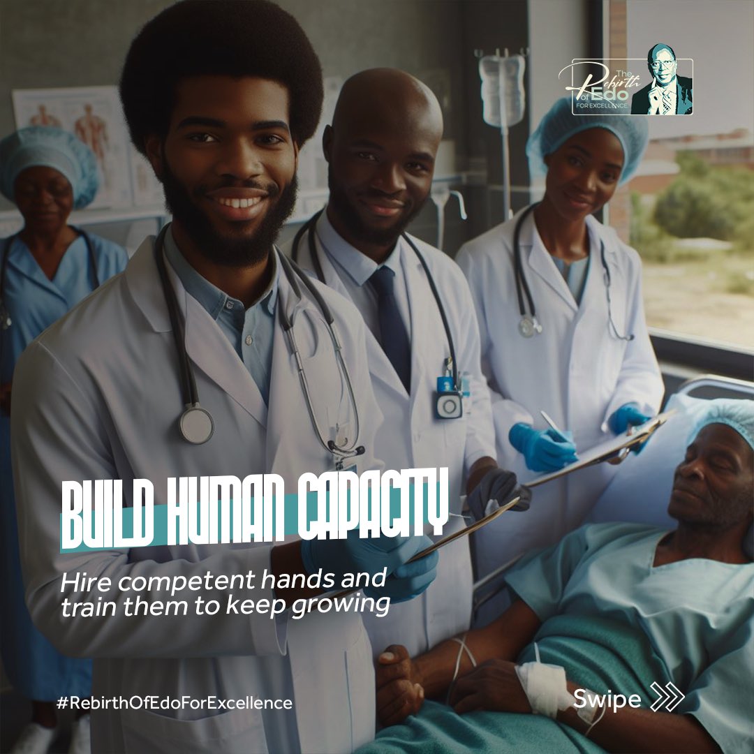 Prof_Osunbor's tweet photo. Since Health is Wealth, then we cannot negotiate the Health and well being of our citizens and the welfare of our Health workers from the lowest to the highest. #RebirthOfEdoForExcellence https://t.co/6NMEb8H4qp