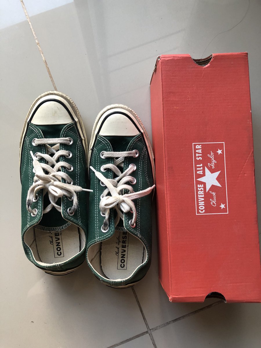 Moomoo804922151's tweet photo. ส่งต่อ chuck Taylor 39.5 ค่ะ 500 บาท สอบถามเพิ่มเติมได้ มช นัดรับได้ค่า #รองเท้าผ้าใบ #รองเท้ามือสอง #รองเท้ามือสองของแท้ #ส่งต่อรองเท้า #ส่งต่อรองเท้ามือสอง #converseมือสอง https://t.co/3nb8BhnHFH