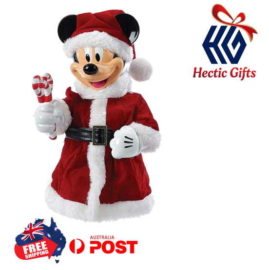 NEW Kurt Adler - Mickey Mouse Santa Christmas Tree Topper

ow.ly/F3gi50Q51uy

#New #HecticGifts #KurtAdler #Disney #MickyMouse #Santa #Christmas #TreeTopper #TableTop #Ornament #CandyCanes #BendableArms #FreeShipping #AustraliaWide #FastShipping