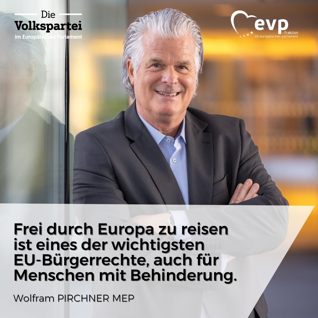OEVPinEuropa's tweet photo. Mit dem europäischen Behindertenausweis und dem Parkausweis stellen wir sicher, dass rund 101 Millionen Menschen mit Behinderungen europaweit unbürokratisch alle Chancen und Möglichkeiten wahrnehmen können, sagt Wolfram #Pirchner. #Disability
👉🏼https://t.co/WMPhnmuqqa https://t.co/LaYlSVzEQd
