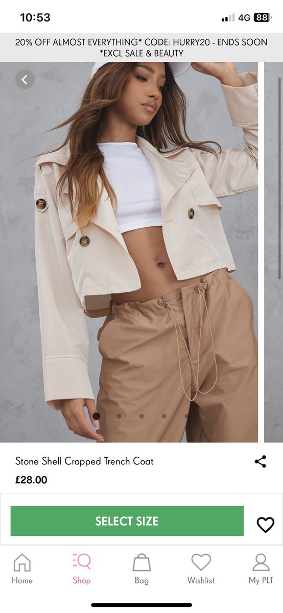alohabbie's tweet photo. @OfficialPLT I ordered the Stone colour at £28 and you have gave me the Camel colour at £14 and stuck the Stone label on it hoping I don't notice I honestly don't believe it yous are a joke 🤣🤣🤣 https://t.co/rWYH3KxAwY