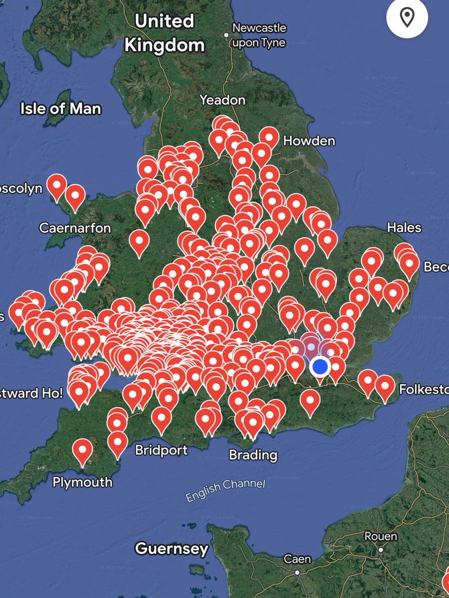 LedByDainkeys's tweet photo. I appear to have got around the UK a bit in the last 12 months! #GoogleTimeline #OnTheRoad #WalesOnTour https://t.co/Gh4zjhwRp0