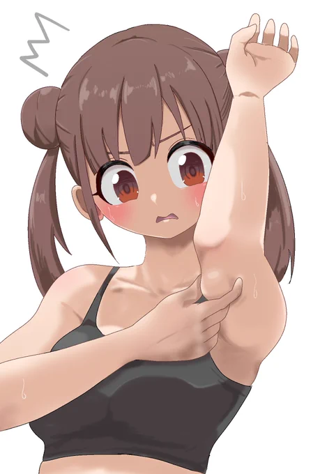 二の腕もちもちよこ