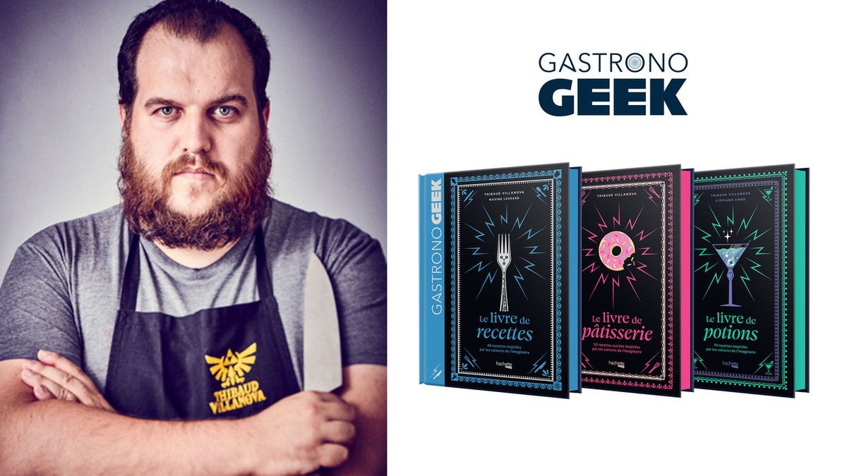 Thibaud Villanova a dévolé sa nouvelle collection, Mini Gastronogeek, disponible en librairie aux éditions Hachette Heroes. <a href="/Gastronogeek/">Gastronogeek - Thibaud Villanova</a> #Gastronogeek #MiniGastronogeek <a href="/Hachette_France/">Hachette France</a>

geekgeneration.fr/?p=190074