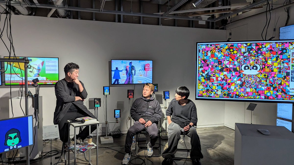 proofofx_'s tweet photo. 🗣【Partner Talk 開始!】🤝
続いては
「Proof of X - Decoding PFP Culture」展のパートナートークがスタート📺👏
ぜひご視聴ください!✨
#ProofofX #DecodingPFP #DIGSHIBUYA https://t.co/MFvzuGfkZE