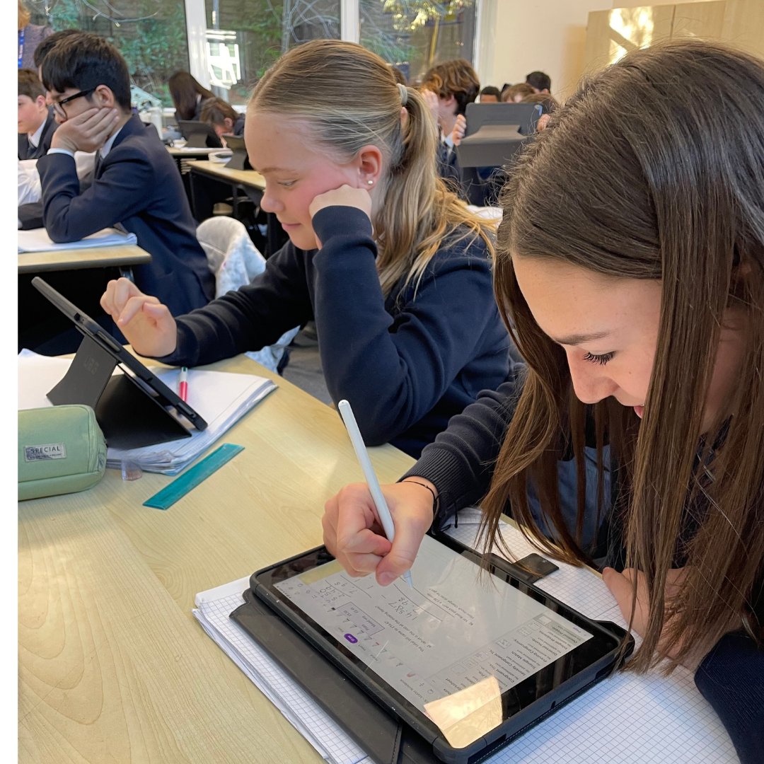 sirjohnlawes's tweet image. Lots of problem solving taking place in Year 9 maths class. #mathsclass