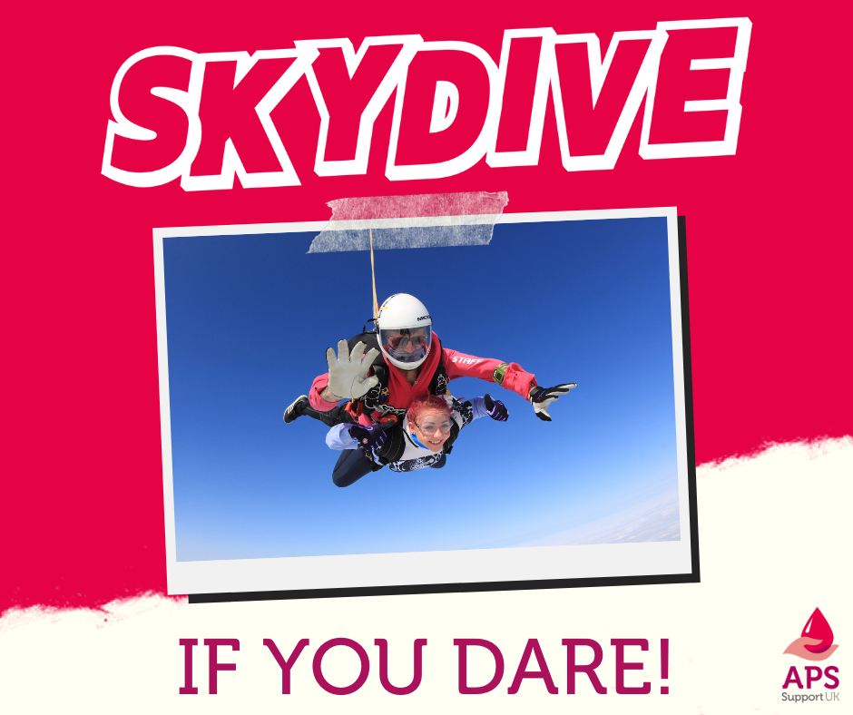 🪂 Conquer fears with a solo or tandem #skydive for APS Support UK! Make 2024 unforgettable. No experience needed! Training & jump are on the house with min sponsorship. Dive into details: cutt.ly/skydive-if-you… #SkydiveForACause #TeamAPS @skylineevnts