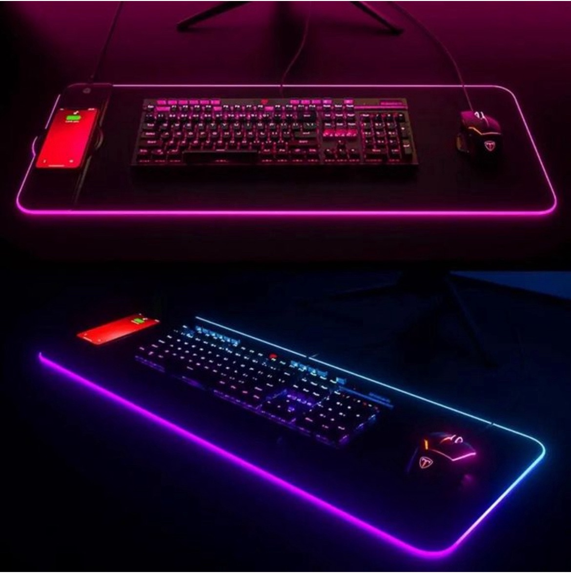 casvogadgets's tweet image. Illuminate your workspace with our RGB charging mouse pad! Experience seamless navigation while your devices charge wirelessly. 

Price:N36,000
To order or inquires 
WhatsApp/Call: 09043010543

#casvogadgets #mousepad #rgbmousepad #tech #gadgets #techgadgets