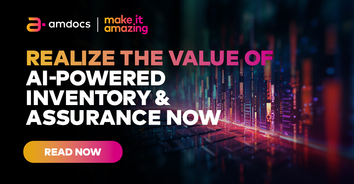 AmdocsNetworks's tweet image. To achieve the full potential of new online experiences, CSPs need accurate, real-time, end-to-end views of the #network & #services. Break today's silos & embrace modern, intelligent inventory & assurance to streamline ops with #data & #AI/#ML futurenetworld.net/service-assura… #Automation