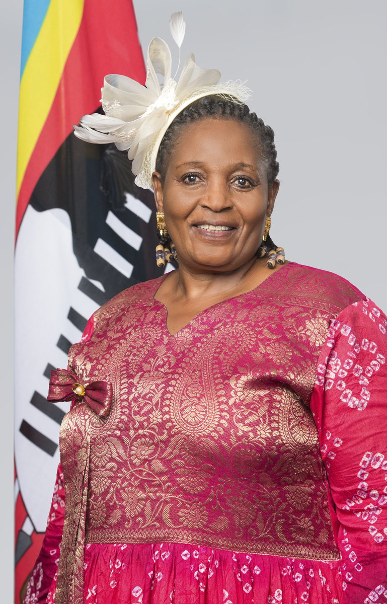 EswatiniGovern1's tweet photo. [READ]: Deputy Prime Minister Thulisile Dladla is the second woman DPM in Eswatini and was the country’s first female Foreign Affairs Minister. Learn more about her distinguished journey here: https://t.co/OZqpbfIWqd

#KnowYourCabinet https://t.co/s34fbRnnn3