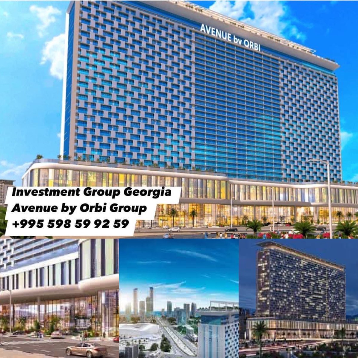 group_georgia's tweet photo. 🆕🇬🇪☀️
Avenue by ORBI GROUP / Batumi➖Georgia
✅ Apartments from 2️⃣6️⃣➖7️⃣3️⃣ sq.m.
✅ Price 8️⃣0️⃣0️⃣💲 sq.m. ➖Black Frame
✅ Completion of Construction 2️⃣0️⃣2️⃣4️⃣
#Investmentgroupgeorgia #Avenuebyorbigroup #Orbigroup
#Batumi #Georgia #realestate #Luxuryrealestate https://t.co/a0WRZ8EH3N