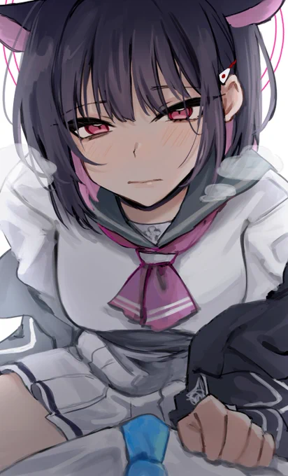 カズサに襲われる… #ブルアカ 