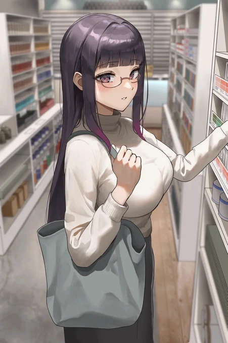 画材屋に行ったら美術部の先生と偶然会った