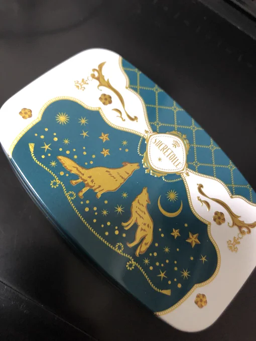 かわいいチョコの缶