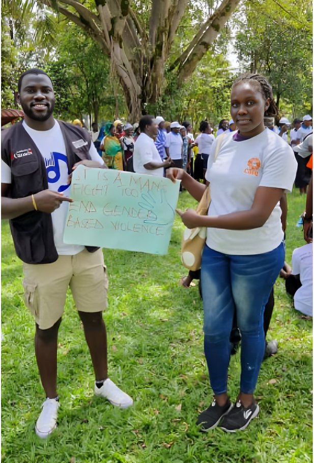 Restless_Uganda's tweet photo. 1 in 3 women worldwide experience physical or sexual violence, mostly by an intimate partner. 

Men &amp; boys need to make deliberate efforts to support the actions toward reducing gender-based violence (GBV).

It takes an all-inclusive approach to curb GBV.
#SHESOARSUg #GBV https://t.co/YifrluwxiR