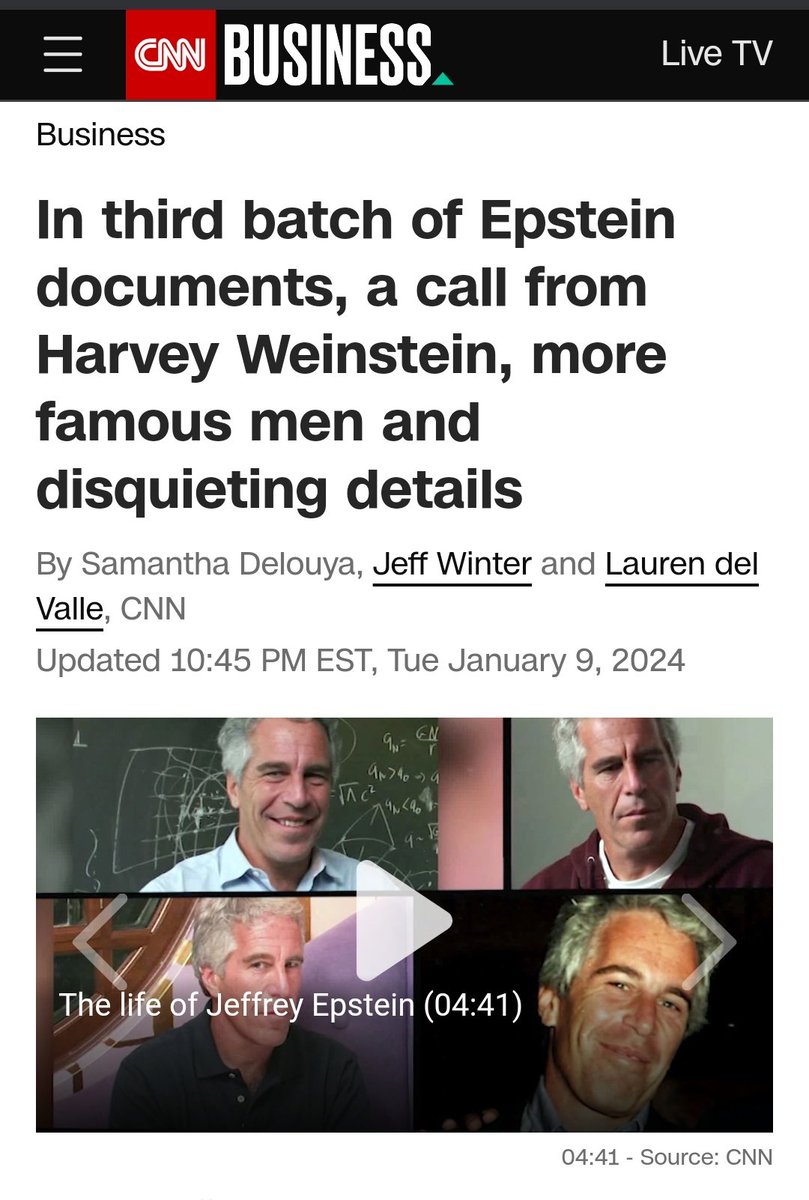 We all know what happened there...

Harvey Winestein...

His crimes...

Why keep a nefarious circle such as this?

Shall we continue to another connection of "those close" that can't be forgotten...
🧵 (12/25)👇