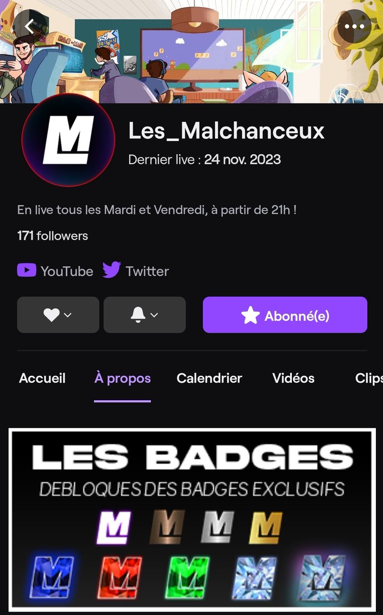 LesMalchanceux's tweet photo. 🚨 GROSSE ANNONCE 🚨

À partir de demain on est de RETOUR en Live tous les Mardis et Vendredis à partir de 21h !

https://t.co/RWPMa0F2KF
https://t.co/RWPMa0F2KF https://t.co/slq9gKKxej