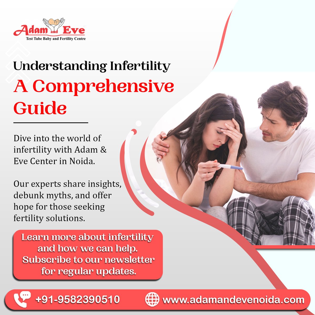 Every life is a miracle. Let Adam And Eve Center, Noida, guide you on the path to creating yours. Expert IVF care with a compassionate touch.
#ivfcentrenoida #infertilityspecialistinnoida #Noidafertility