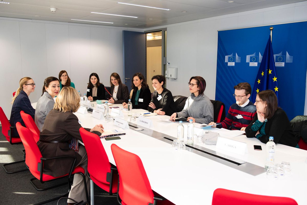 Ili_Ivanova's tweet photo. Energising exchange with @EliGambardella and the @lllplatform team yesterday!

Close cooperation with stakeholders on #LifelongLearning, key competences, teacher shortages and student performance is vital for making the #EuropeanEducationArea a reality. https://t.co/Iq9psa2URb
