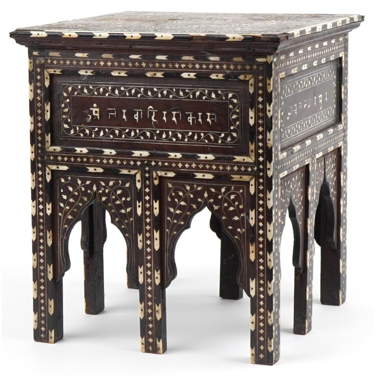 Day Three of our Antiques, Collectables, and Jewellery Auction is going strong!

Lot 2051 is a Moorish Syrian hardwood occasional table.

Catch the auction here: bit.ly/3GQV2Rc

#eastbourneauctions #Moorishfurniture #Syrianhardwood #occasionaltable