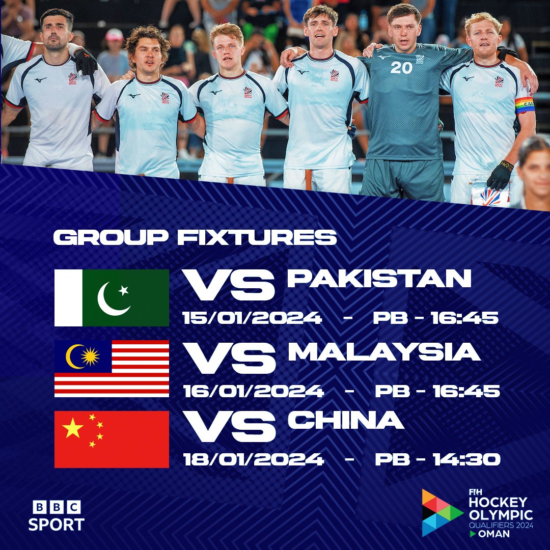 WimbledonHC's tweet photo. 🚨📢 CALLING HOCKEY FANS 📢🚨

@GBHockey need you! Amazing to have coverage on @BBCSport for the Olympic Hockey Qualifiers. Please make sure you get watching!

GB Women start their campaign against Canada on Saturday morning. 

GB Men take on Pakistan on Monday evening. https://t.co/jyn8gKOBC8
