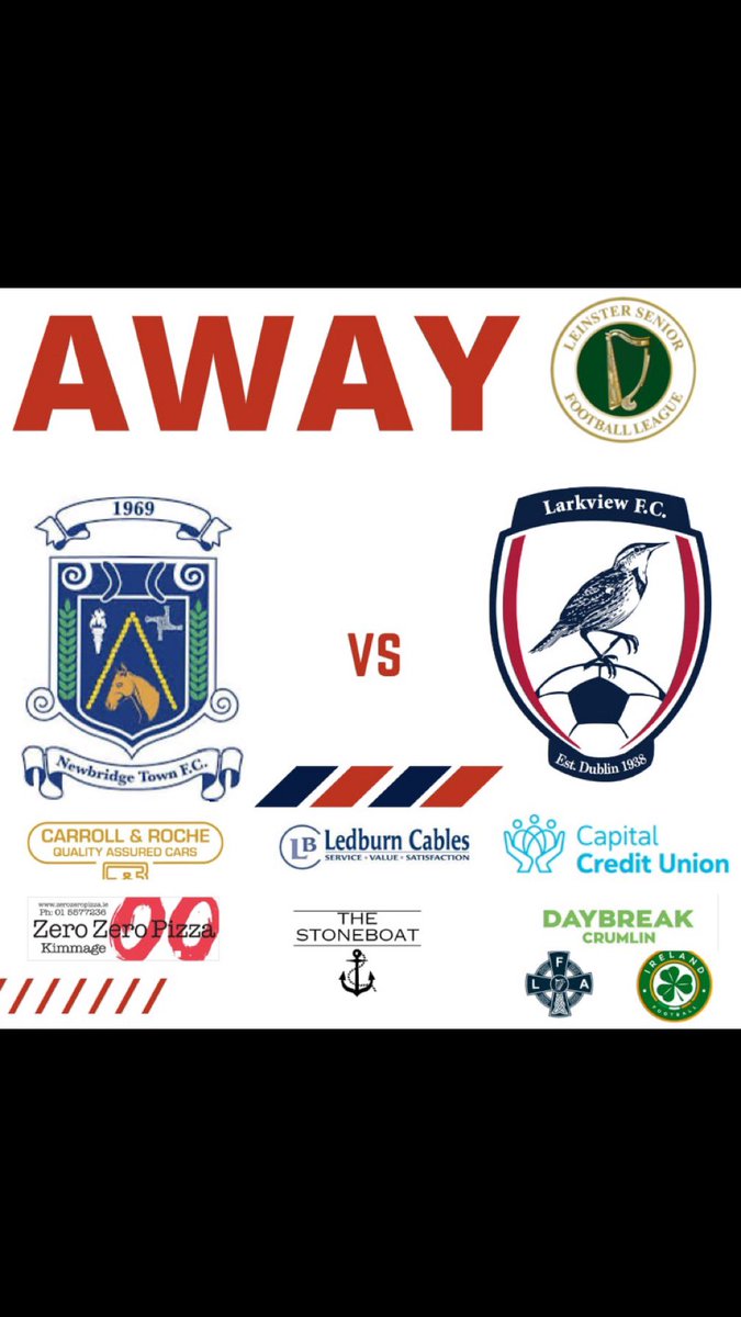 Larkview Boys (@larkviewboys) on Twitter photo No game for our Saturday side this weekend so full attention turns to tomorrow night with a tough away fixture vs <a href="/NewbridgeFC/">Newbridge Town FC</a> for our intermediate side💙❤️
Huge few months for us coming up as we look to cement our position in Senior 1A.
#UPTHEVIEW
<a href="/AlQuinn2015/">LSL Live Update’s</a> <a href="/LSLLeague/">Leinster Senior League</a> No game for our Saturday side this weekend so full attention turns to tomorrow night with a tough away fixture vs <a href="/NewbridgeFC/">Newbridge Town FC</a> for our intermediate side💙❤️
Huge few months for us coming up as we look to cement our position in Senior 1A.
#UPTHEVIEW
<a href="/AlQuinn2015/">LSL Live Update’s</a> <a href="/LSLLeague/">Leinster Senior League</a>