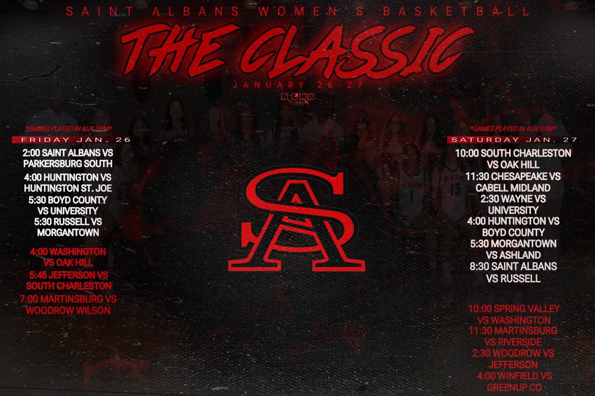 We are getting closer and closer to one of the best girls basketball showcases in WV. Loaded amount of talent on display this year!