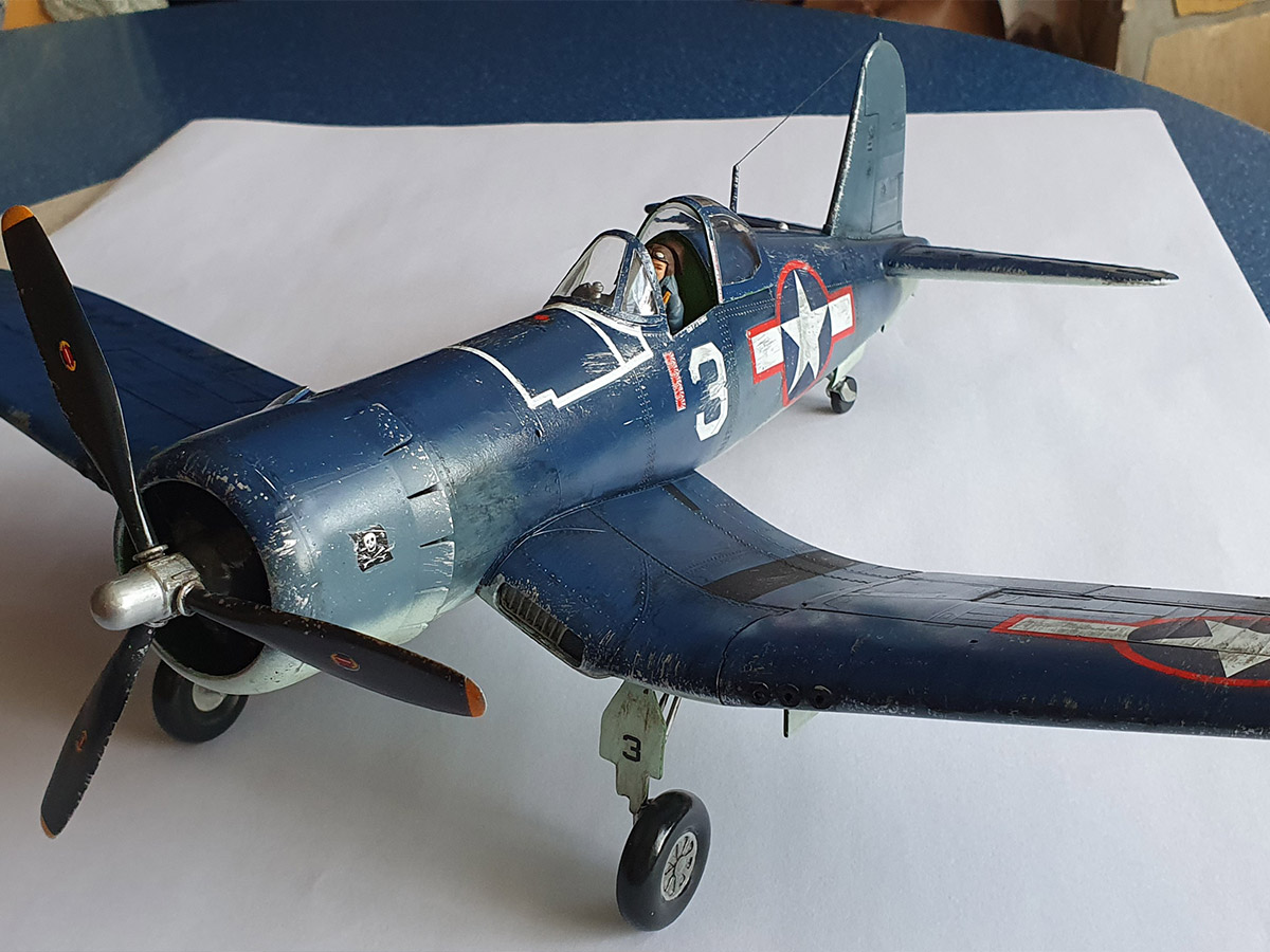 RevellGermany's tweet photo. Matjaž Vehar presents his latest creation, the Corsair F4U-1A in scale 1:32. Share your models too!
Send them to socialmedia.de@carrera-revell.com with your name and model details.
#Revellgermany #Scalemodel #CorsairF4U #ModelCrafting #MiniatureArt #AviationLovers https://t.co/x1Kw93LHw3
