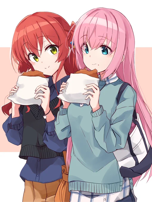 去年も1月の頭にぼっちの私服描いてた