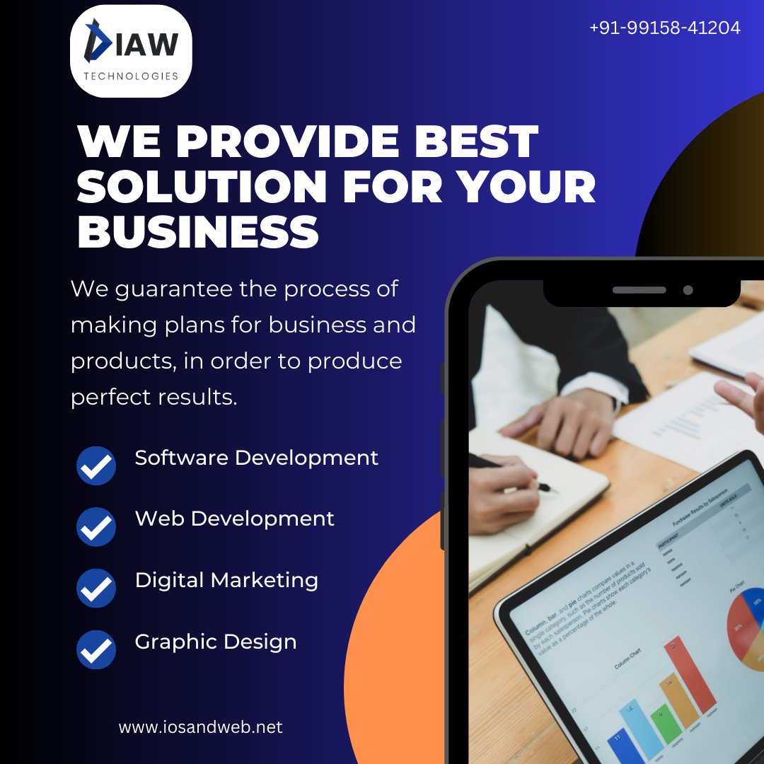 Iosandwebtech's tweet photo. Your business deserves the best – find it here with us. We provide the best solution for your business.
#softwaredevelopment #webdevelopment #digitalmarketing #GraphicDesign https://t.co/FrDfwdsi5l