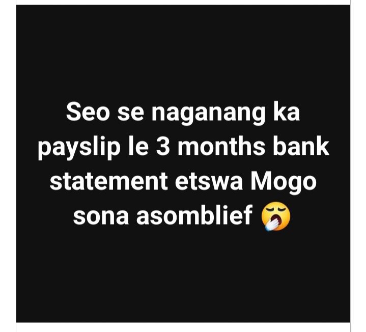 thabo_molem's tweet photo. Le confirmation letter 😆 https://t.co/jKRKcbArYP